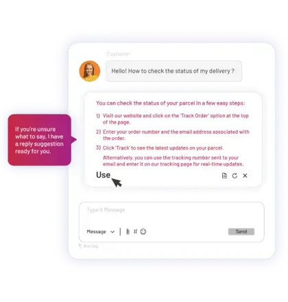 Agent Co-pilot for customer service team