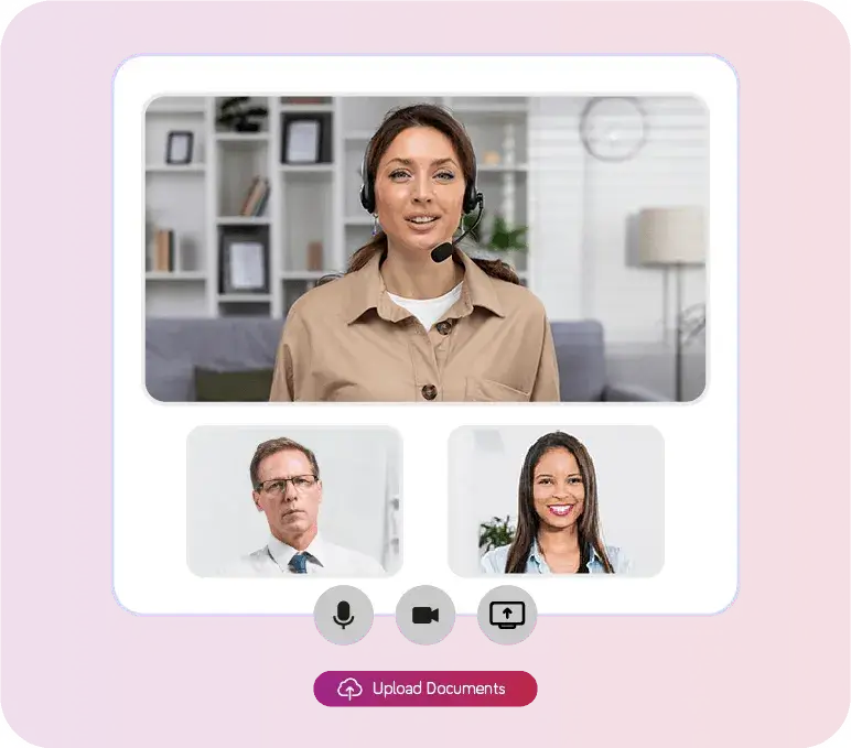 Live Video Support for Interview